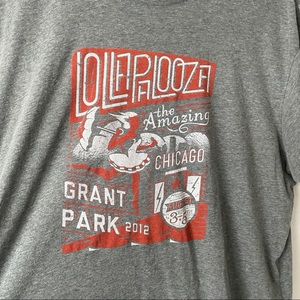Lollapalooza Chicago graphic tee grant park 2012 XXL Gap Tee